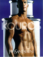 Reklame for parfumen Kouros